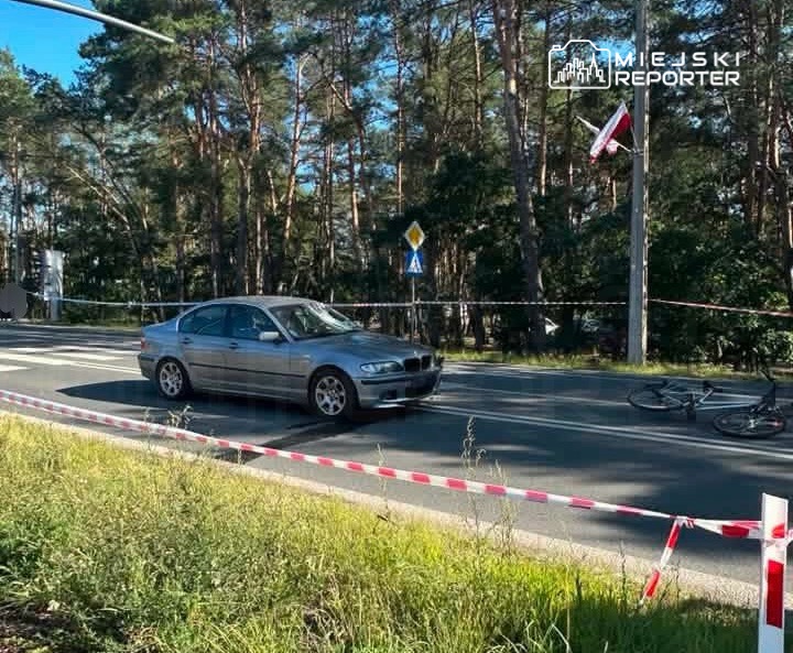 16-Year-Old Cyclist Struck by BMW on Pedestrian Crossing in J贸zef贸w, Critically Injured 16 year old cyclist struck by bmw on pedestrian crossing in j zef w critically injured 20067