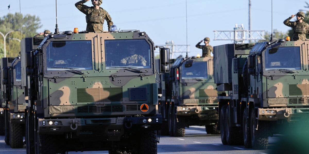 disinformation spreads online over polish military parade preparations 20285