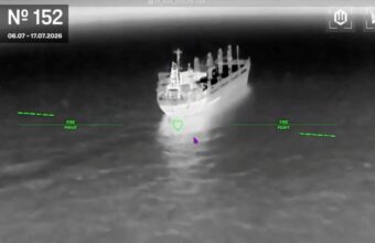 drone attack strikes bulk carrier off russian coast injuring two crew members 20989