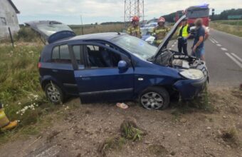 drunk driver plunges into ditch on s7 service road female passenger injured 20605