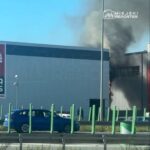 fire at auto parts warehouse near warsaw reaches roof 20893