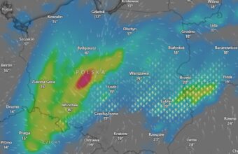 imgw issues storm and hail warnings as nighttime gusts reach 80 km h 23487