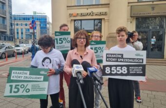 krak w mayoral candidate proposes requiring developers to hand over 15 percent of new apartments to the city 21864