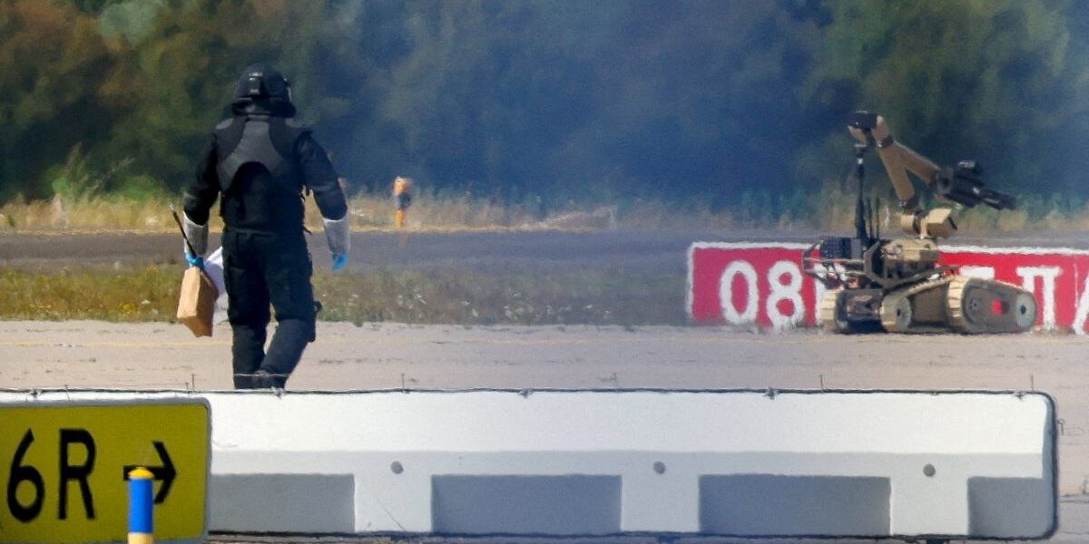 leipzig airport drone incident unofficial reports indicate a polish connection 20181