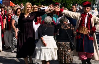 nowa huta senioralia kick off with a traditional polonaise led by monika pi tkowska 23926