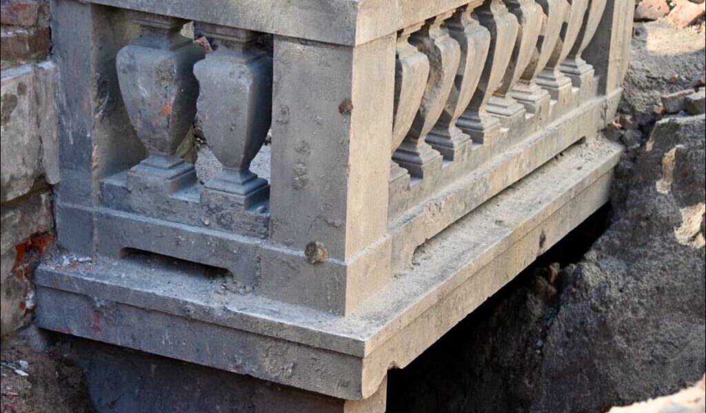 renovation work unearths hidden fragment of pre war warsaw beneath nowy zjazd slip road 20641