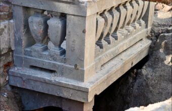 renovation work unearths hidden fragment of pre war warsaw beneath nowy zjazd slip road 20641