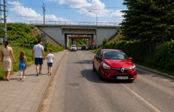 safe underpass at morcinka street in krak w blocked by lack of funding 21183