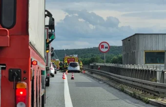 three car collision paralyzes traffic on the a4 motorway in krak w 21934