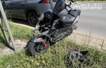 toyota crashes into moped in wola 35 year old hospitalized with broken arm 20122