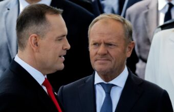 tusk and nawrocki in gdynia it doesn t always happen like this does it mr president 20333