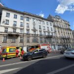 two ceilings collapse during renovation of historic building on nowy wiat street in r dmie cie 20321