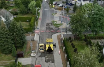 tyniecka street works ahead of schedule as reopening nears 22342