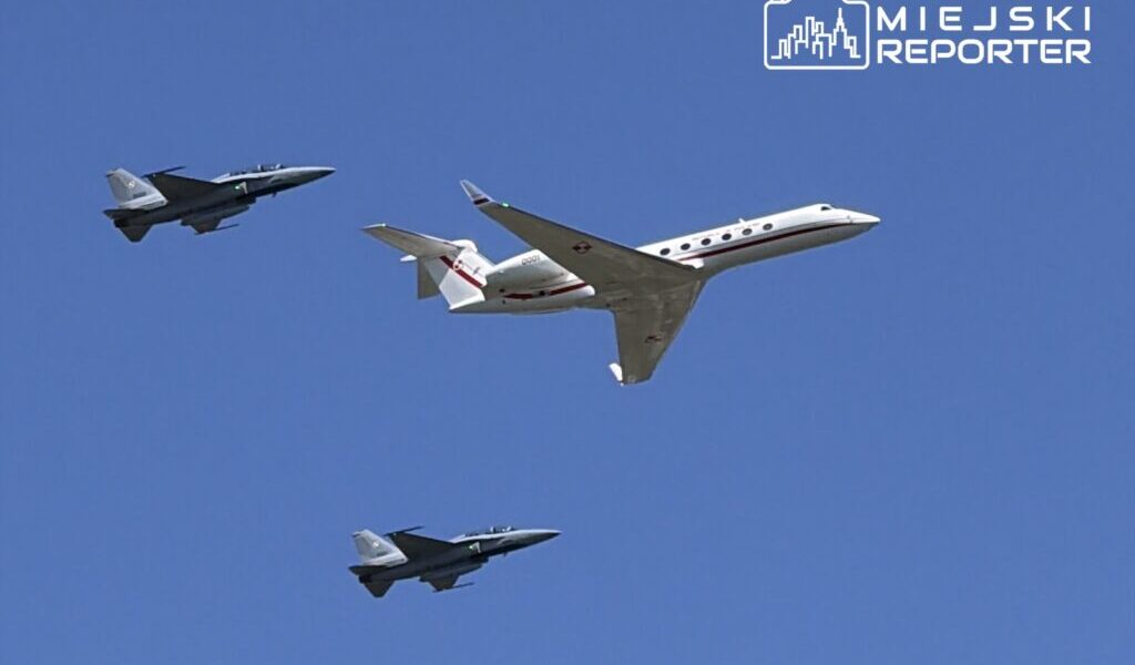 warsaw air parade rehearsal shuts down bridges and halts traffic 20827